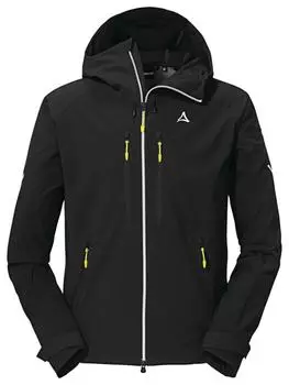 Дождевик Schffel Jacke Softshell Jacket Matrei M, черный