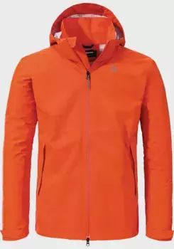 Дождевик Schffel "Jacket Easy XT M", с капюшоном, оранжевый