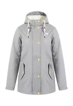 Дождевик Schmuddelwedda Mit Teddyfutter, серый