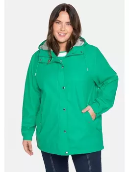 Дождевик sheego, цвет blattgrn