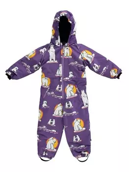 Дождевик Smfolk Athletic Suit, фиолетовый