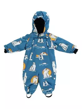 Дождевик Smfolk Athletic Suit, синий