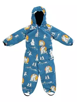 Дождевик Smfolk Athletic Suit, синий