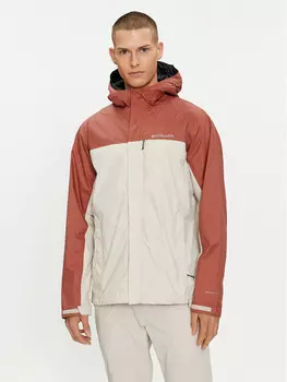 Дождевик стандартного кроя Columbia, бежевый