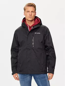 Дождевик стандартного кроя Columbia, черный