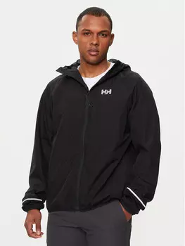Дождевик стандартного кроя Helly Hansen, черный