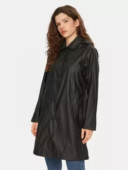 Дождевик стандартного кроя Hunter, черный