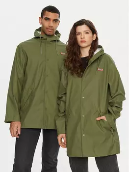 Дождевик стандартного кроя Hunter, зеленый