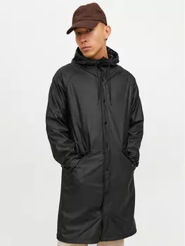 Дождевик стандартного кроя Jack&Jones, черный