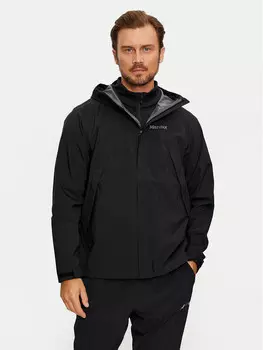 Дождевик стандартного кроя Marmot, черный