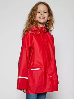 Дождевик стандартного кроя Playshoes, красный