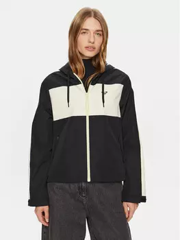 Дождевик стандартного кроя Roxy, черный