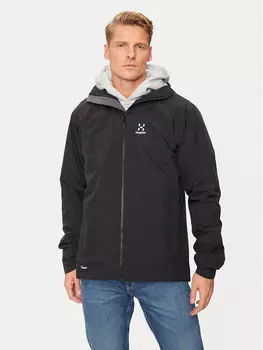 Дождевик стандартной посадки Haglfs, черный