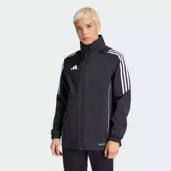 Дождевик Tiro 24 Adidas, цвет Black/White
