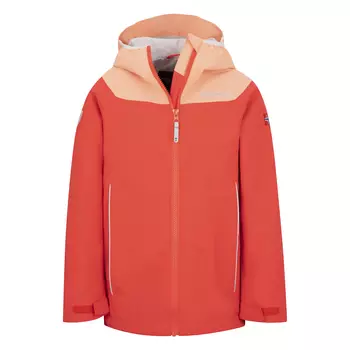 Дождевик Trollkids Bergen, цвет Kirschrot/Koralle