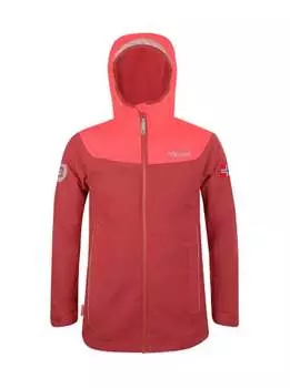 Дождевик Trollkids Bergen, красный