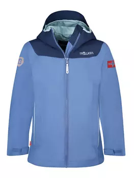 Дождевик Trollkids Bergen, синий
