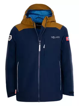 Дождевик Trollkids Bergen, темно синий