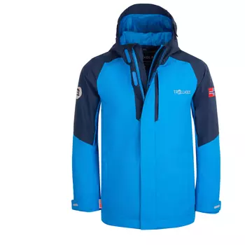 Дождевик Trollkids Kid's Skaland, цвет Navy/Medium Blue