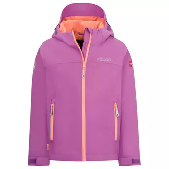 Дождевик Trollkids Kid's Telemark, цвет Mallow Pink/Papaya