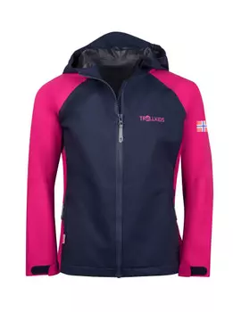 Дождевик Trollkids Mdchen Haugesund, цвет Marineblau/Magenta