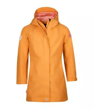 Дождевик Trollkids Mjosa, цвет Saharagelb/Koralle