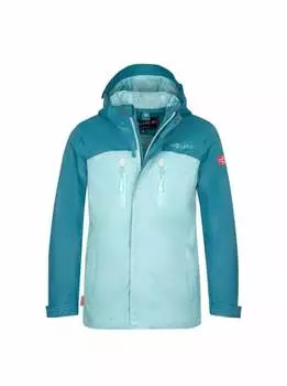 Дождевик Trollkids Nusfjord, цвет Blaugrn/Wasserblau