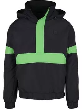 Дождевик Urban Classics, цвет black/neon green