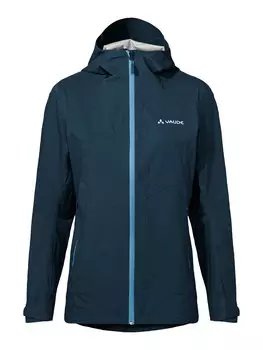Дождевик VAUDE Athletic Jacket W Croz 3L J III, темно-синий
