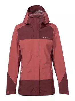 Дождевик VAUDE Outdoor Jacket W Neyland 2.5L J, цвет rusty red