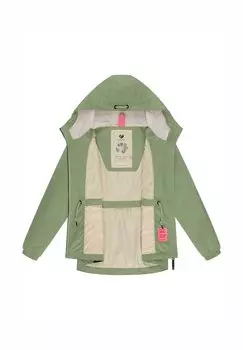 Дождевик/водоотталкивающая куртка Dankka Tech Ragwear, пестрый зеленый