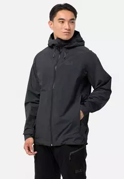Дождевик/водоотталкивающая куртка HIGHEST PEAK Jack Wolfskin, цвет phantom