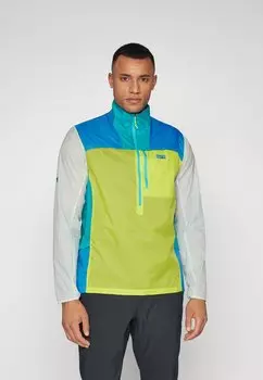 Дождевик/водоотталкивающая куртка HOUDINI STASH ZIP Patagonia, цвет green