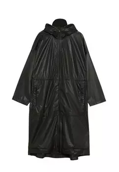 Дождевик/водоотталкивающая куртка OYSHO, черный