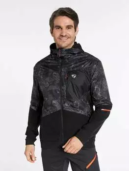 Дождевик Ziener Funktionsjacke Nikolo, цвет Schwarz/Grau