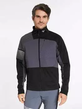 Дождевик Ziener Funktionsjacke Nogah, цвет Grau/Schwarz
