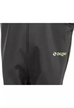 Дождевик ZIGZAG "GILBO" со светоотражающими элементами, черный