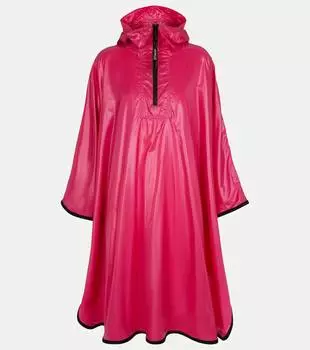 Дождевое пончо Moncler, красный