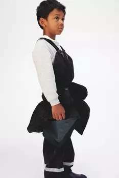 Дождевые брюки H&M, черный