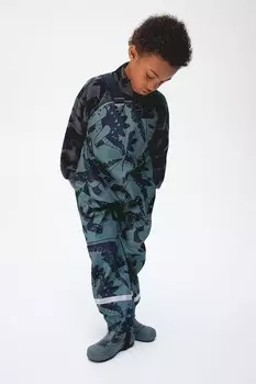 Дождевые брюки H&M, зеленый