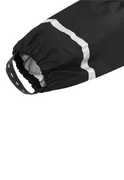 Дождевые брюки MIT HOSENTRGERN normani Outdoor Sports, черный