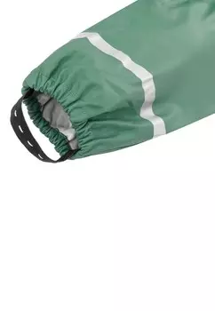 Дождевые брюки MIT HOSENTRGERN normani Outdoor Sports, темно-зеленый