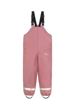 Дождевые брюки MIT HOSENTRGERN normani Outdoor Sports, светло-розовый
