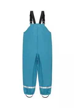 Дождевые брюки MIT HOSENTRGERN normani Outdoor Sports, светло-голубой