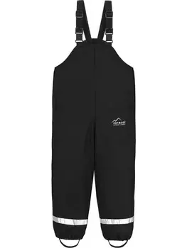 Дождевые брюки Normani Outdoor Sports Kinder Regenhose mit Hosentrgern „Skjolden“, черный