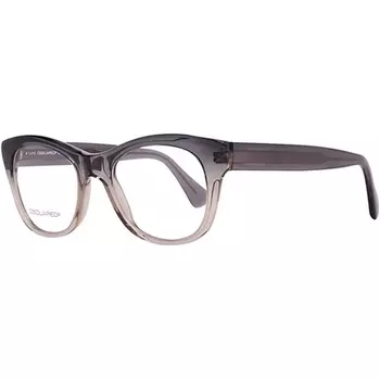 DQ5106 020 49 Очки Dsquared2 с оптической оправой-бабочкой, 49 мм, серые
