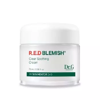 Dr.G R.E.D Blemish Clear Успокаивающий крем 70 мл, Green