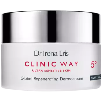 Dr Irena Eris Clinic Way глобально регенерирующий ночной дермокрем для лица 70+, 50 мл