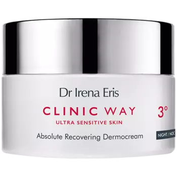 Dr Irena Eris Clinic Way комплексно восстанавливающий дермокрем для лица на ночь 50+, 50 мл