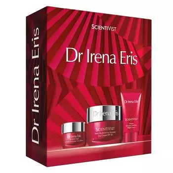 Dr Irena Eris Ученый питательный набор восстанавливающий дневной крем SPF20 50мл + восстанавливающий питательный ночной крем 30мл + питательный крем для глаз SPF20 15мл